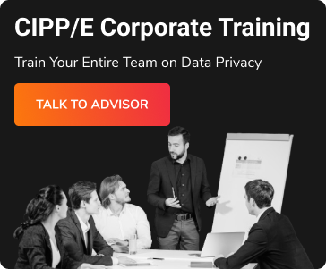 CIPP/E Corporate Training