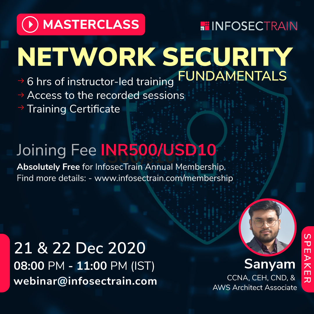 Live Workshop Network Security Fundamentals Masterclass