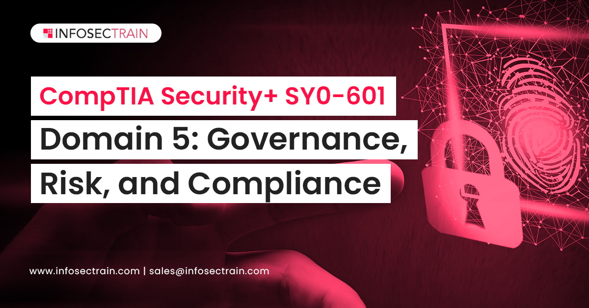 CompTIA Security+ SY0-601 Domain 5