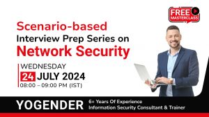 Scenario-Based Interview Prep Series on Network Security