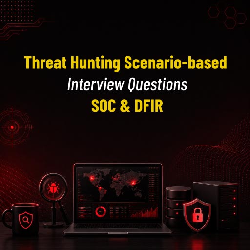 Threat Hunting Scenario-based Interview Questions | SOC & DFIR