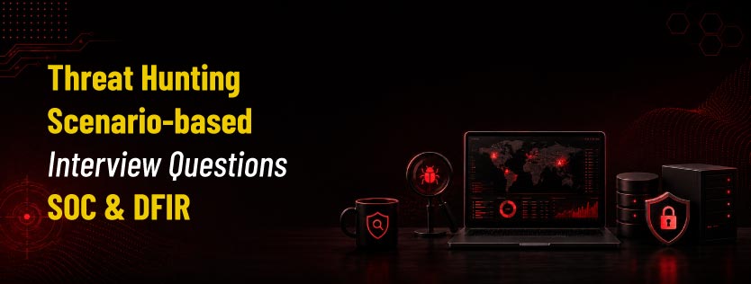 Threat Hunting Scenario-based Interview Questions SOC & DFIR