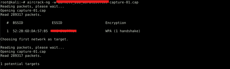 Cracking the WiFi Password