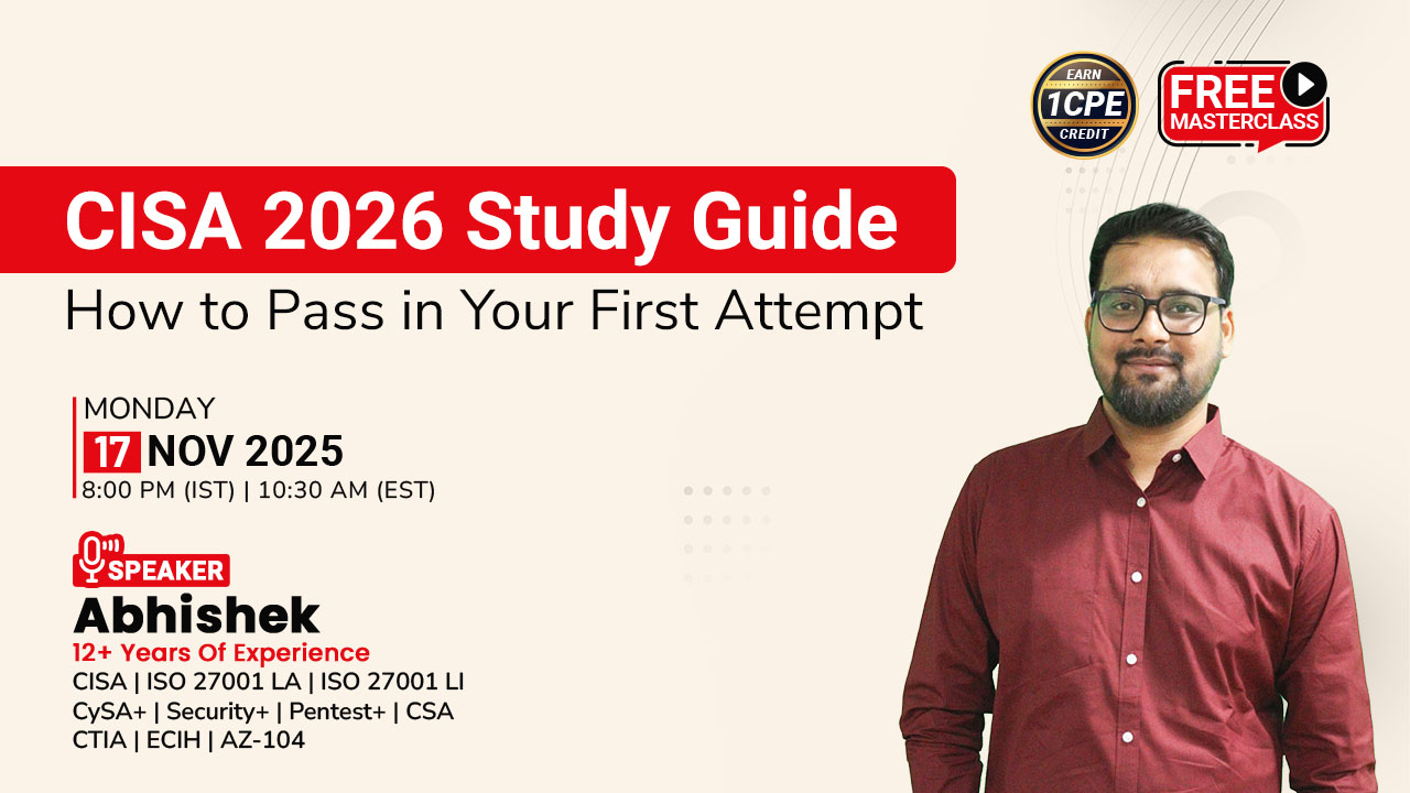 CISA 2026 Study Guide: How to Pass in Your First Attempt