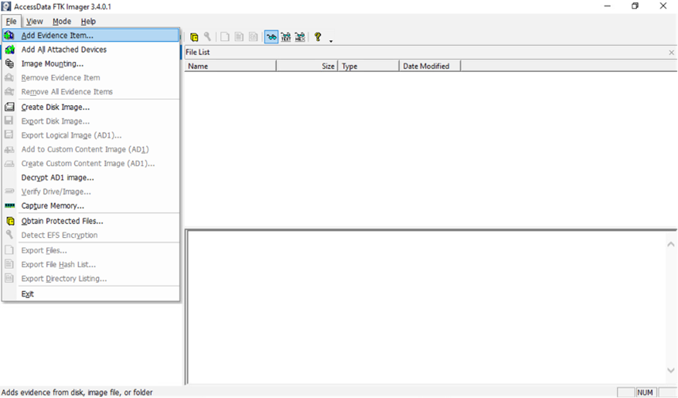 Choose the Evidence Source