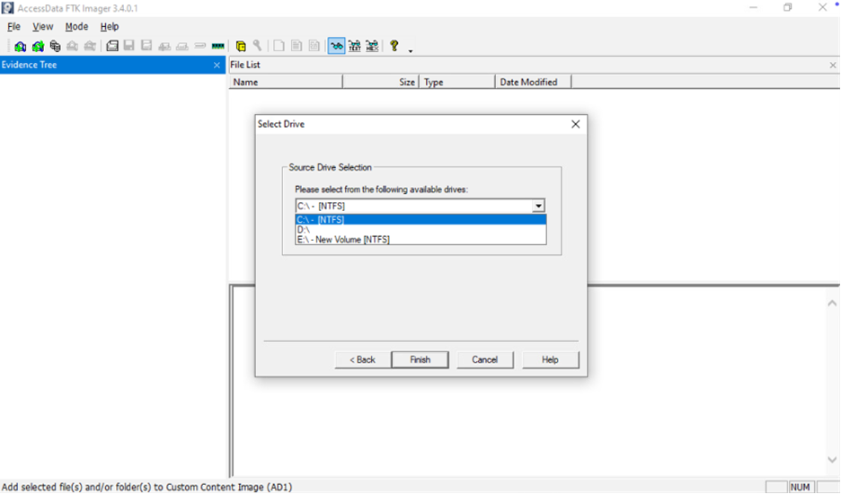 Choose the Evidence Source 3
