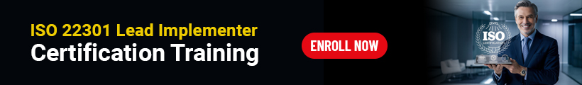 ISO 22301 Lead Implementer