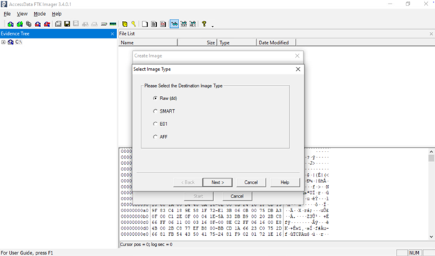 Select Image Destination