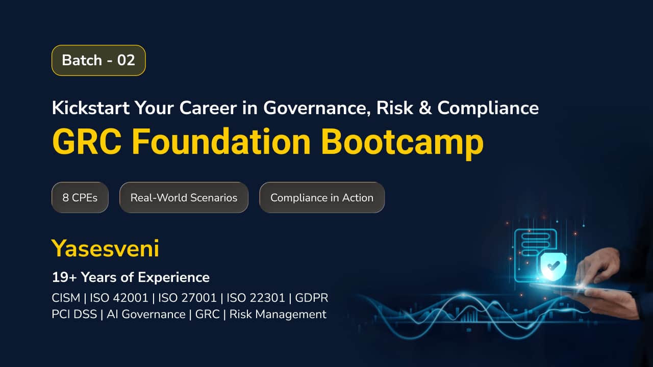 GRC Foundation Bootcamp