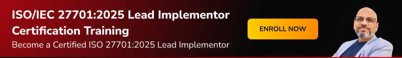 ISO 27701:2025 Lead Implementer Online Training