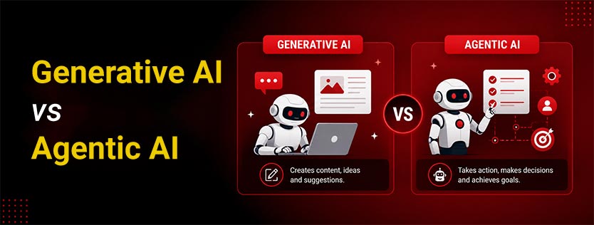 Generative AI vs. Agentic AI