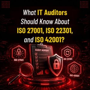 Simtars Auditor What IT Auditors Should Know About ISO 27001, ISO 22301, and ISO 42001