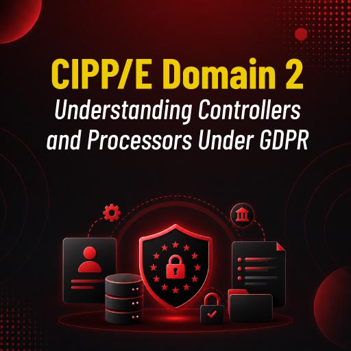 CIPP/E Domain 2: Understanding Controllers and Processors Under GDPR
